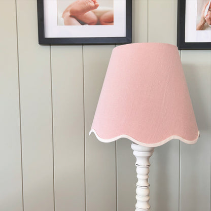 Scalloped Edge Lampshade