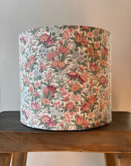 Vintage Floral Lampshade