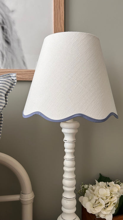 Scalloped Edge Lampshade